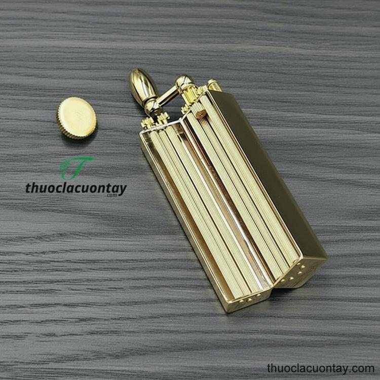 Máy cuốn tay thuốc lá thủ công bằng đồng thau - Lọc 6mm, giấy 70mm