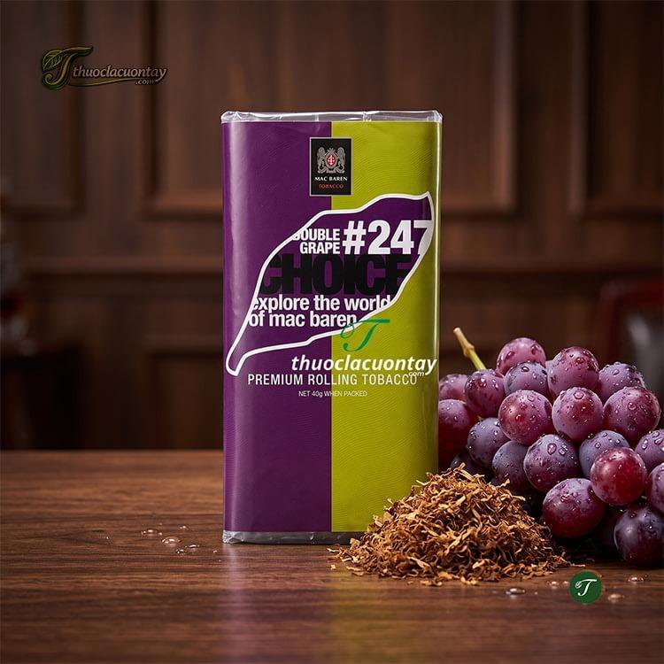 Thuốc lá cuốn tay Mac Baren Choice Double Grape #247