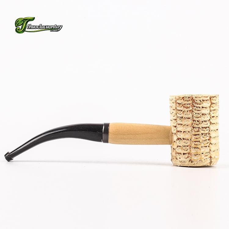 Tẩu hút thuốc bằng lõi ngô tự nhiên cỡ lớn TN-002