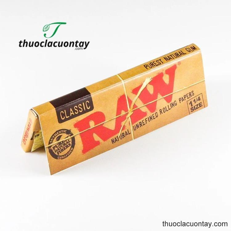Giấy cuốn thuốc lá Raw Classic 1 1/4 Size
