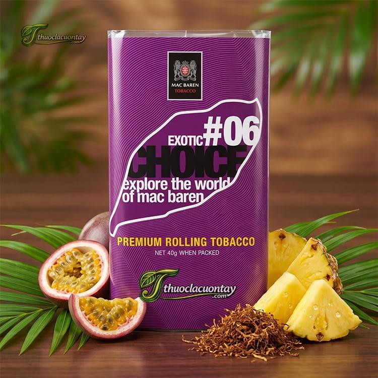 Thuốc lá cuốn tay Mac Baren Exotic Choice