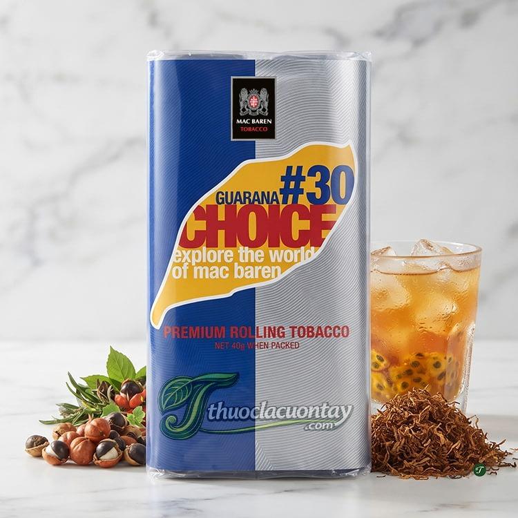 Thuốc lá cuốn tay Mac Baren Guarana Choice