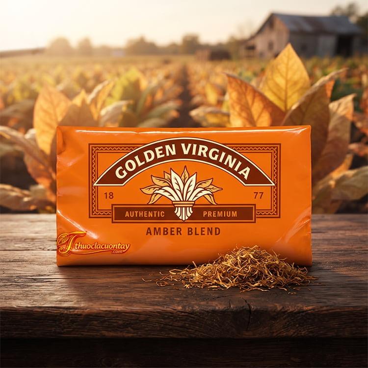 Thuốc lá cuốn tay Golden Virginia Amber Blend