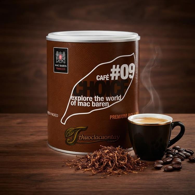 Thuốc lá cuốn tay Mac Baren Choice Cafe #09 loại lon 100g