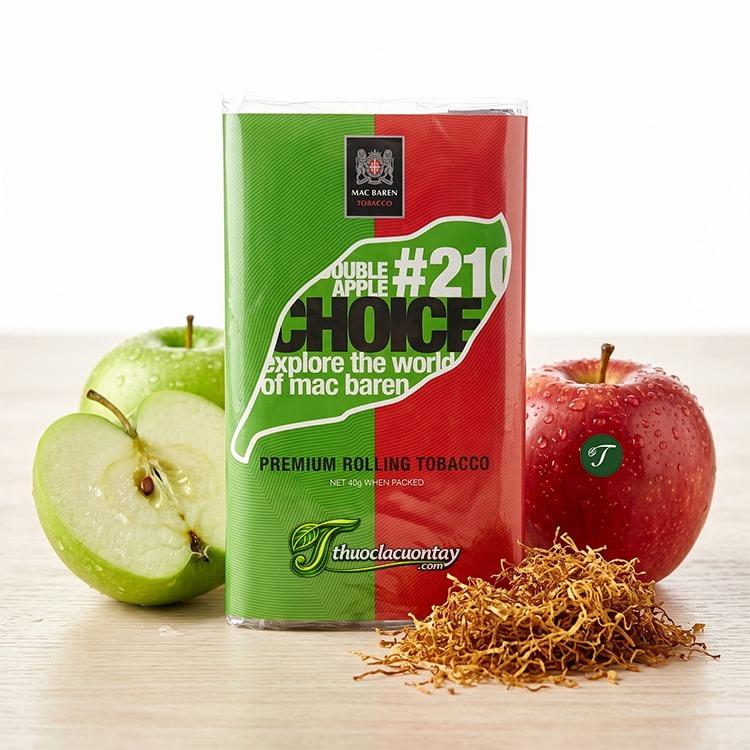 Thuốc lá cuốn tay Mac Baren Double Apple Choice