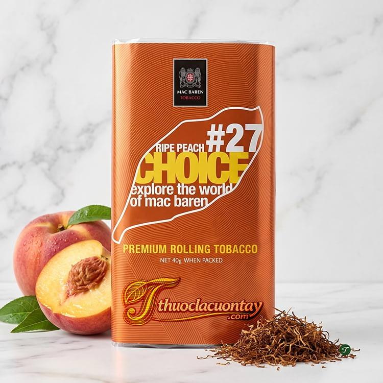 Thuốc lá cuốn tay Mac Baren Ripe Peach Choice
