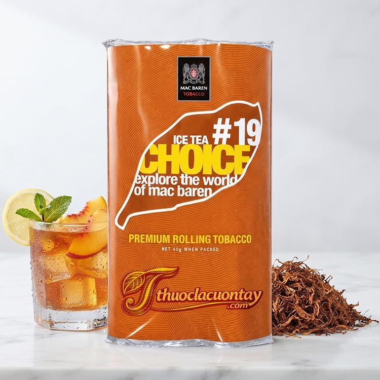 Thuốc lá cuốn tay Mac Baren Ice Tea Choice